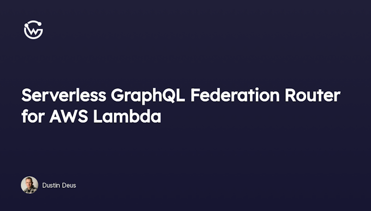 Serverless GraphQL Federation Router for AWS Lambda