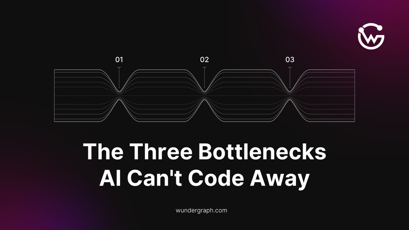 The Three Bottlenecks AI Can't Code Away