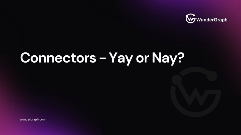 Are Connectors the path forward for GraphQL Federation?