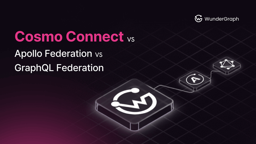 Cosmo Connect vs Apollo Federation vs GraphQL Federation