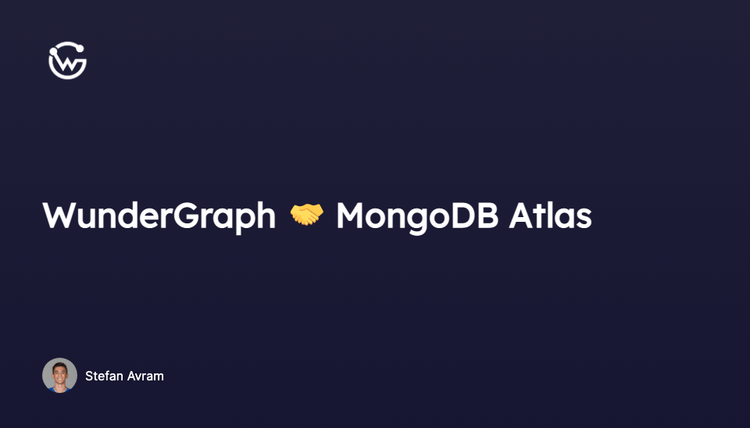 WunderGraph 🤝 MongoDB Atlas