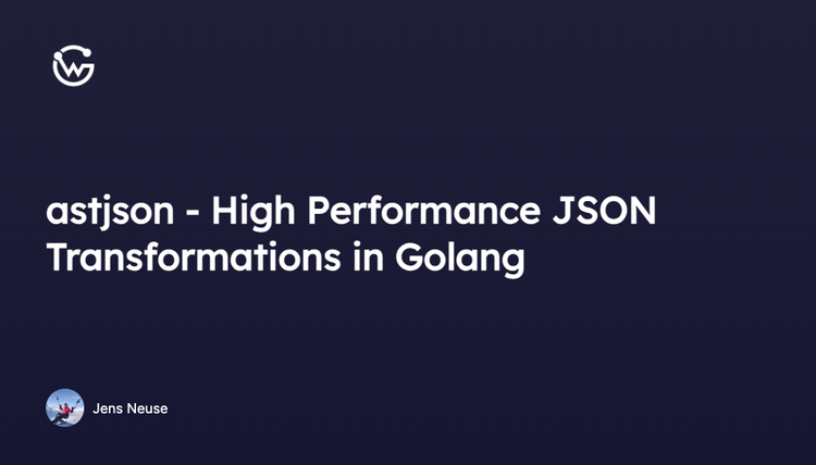 Introducing astjson: Transform and Merge JSON Objects with Unmatched Speed in Go