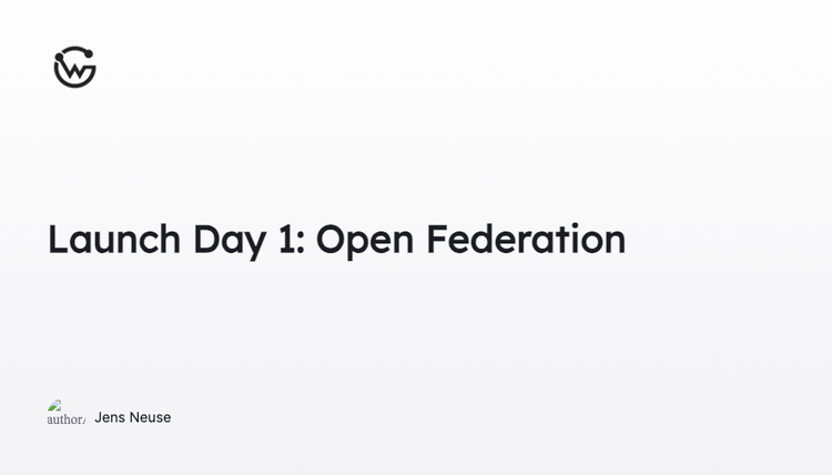 Announcing Open Federation