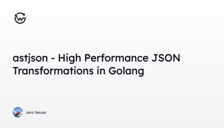 Introducing astjson: Transform and Merge JSON Objects with Unmatched Speed in Go