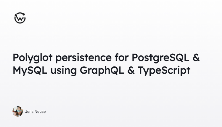 Polyglot persistence for PostgreSQL & MySQL using GraphQL & TypeScript