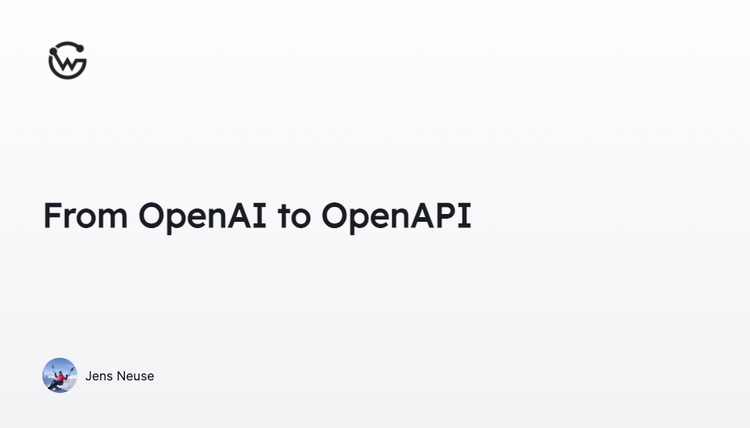 Return JSON from OpenAI to build AI enhanced APIs