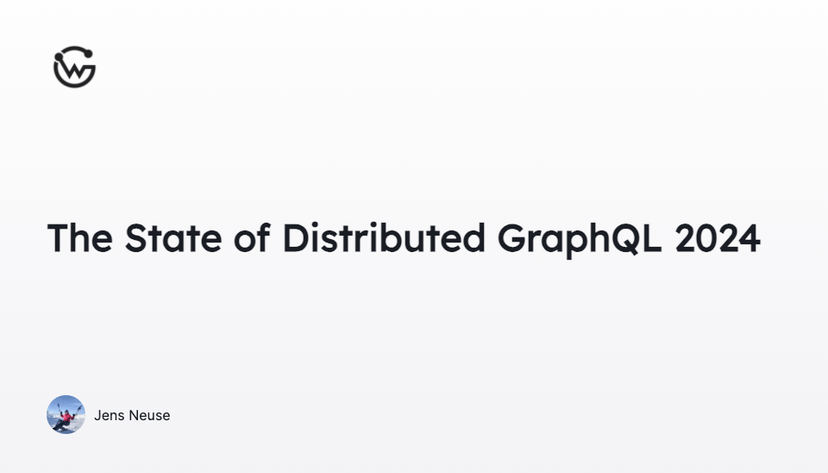 Live from the GraphQL Conf: The State of Distributed GraphQL 2024