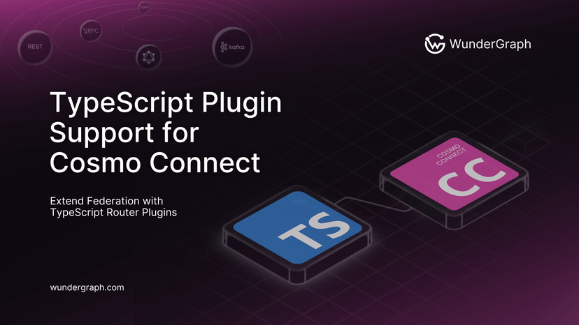 TypeScript Plugin Support for Cosmo Connect
