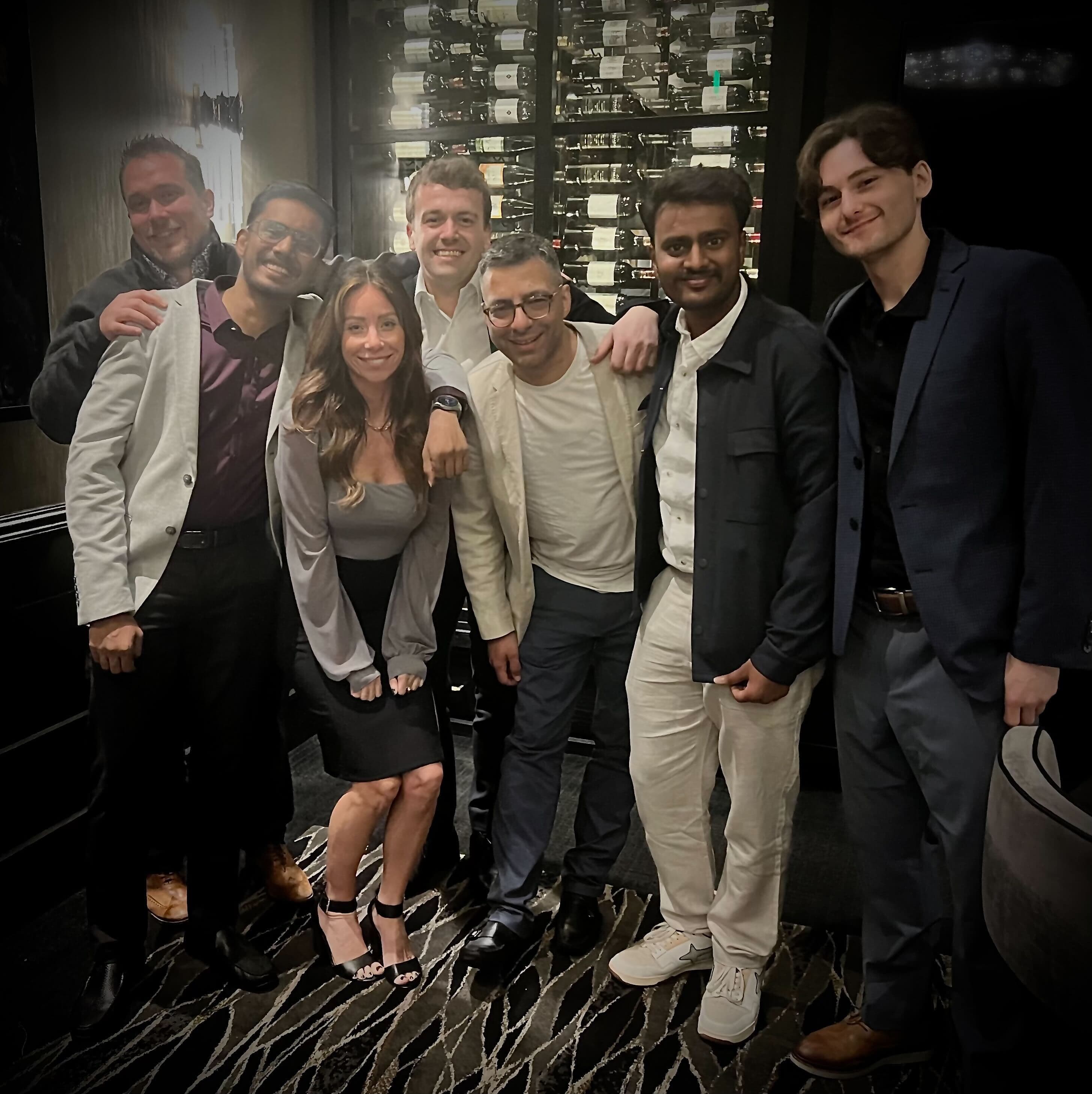 Team dinner, San Francisco