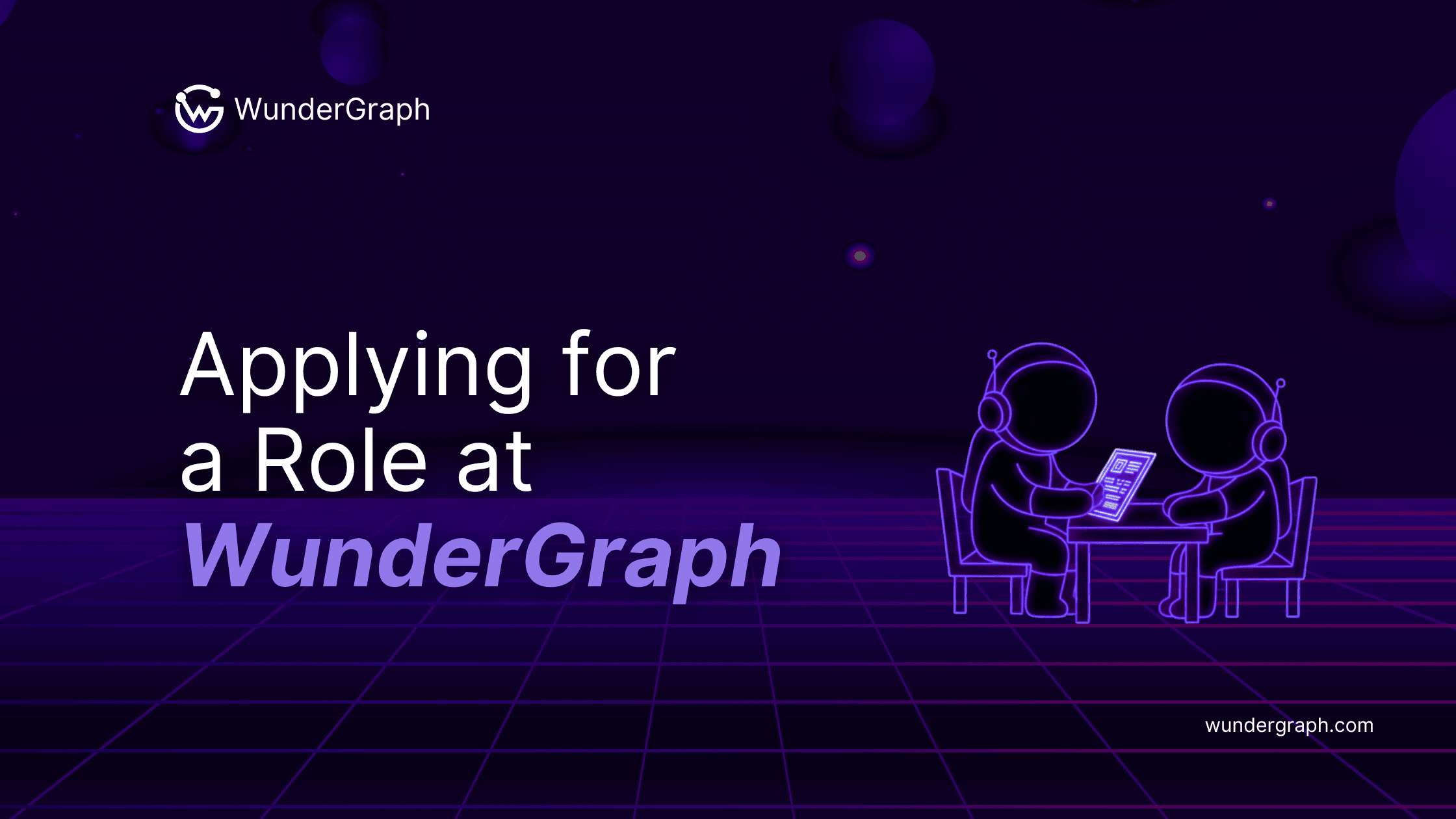 Applying for a Role at WunderGraph