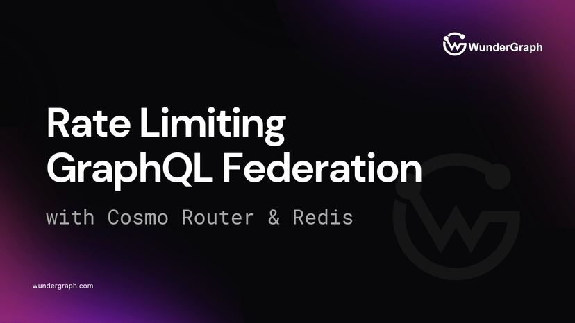 Rate Limiting GraphQL Federation with Cosmo Router & Redis