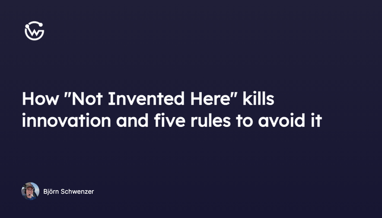 How Not invented here kills innovation and 5 rules to avoid it