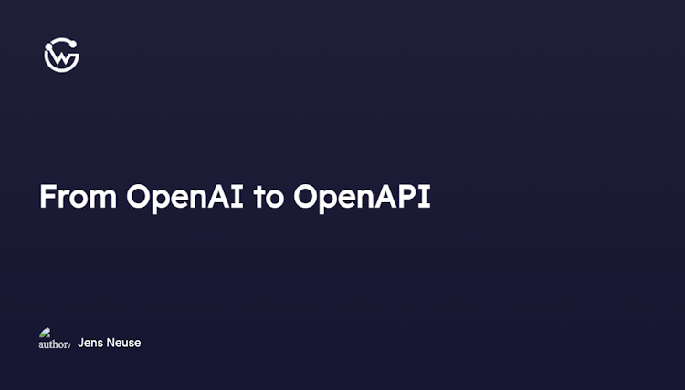 Return JSON from OpenAI to build AI enhanced APIs
