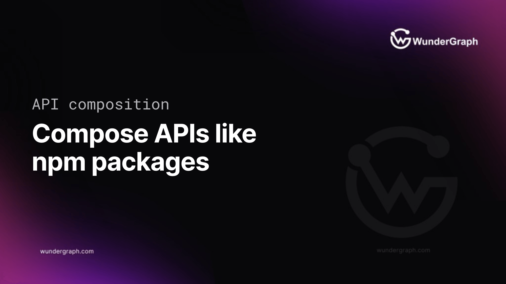 How to Compose and Integrate APIs Together as if You Were Using NPM for APIs