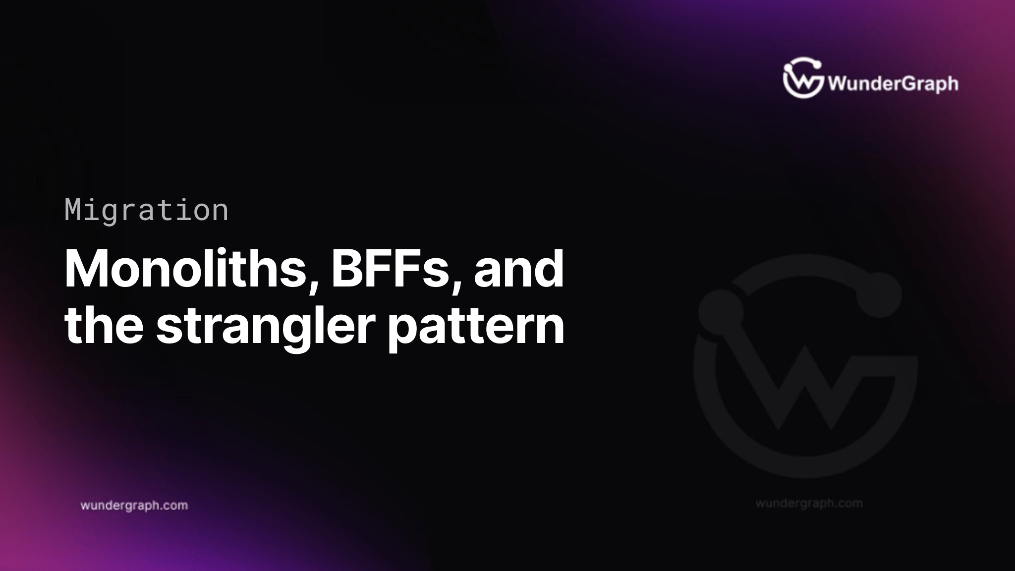 Refactoring Monoliths to Microservices with the BFF and Strangler Patterns