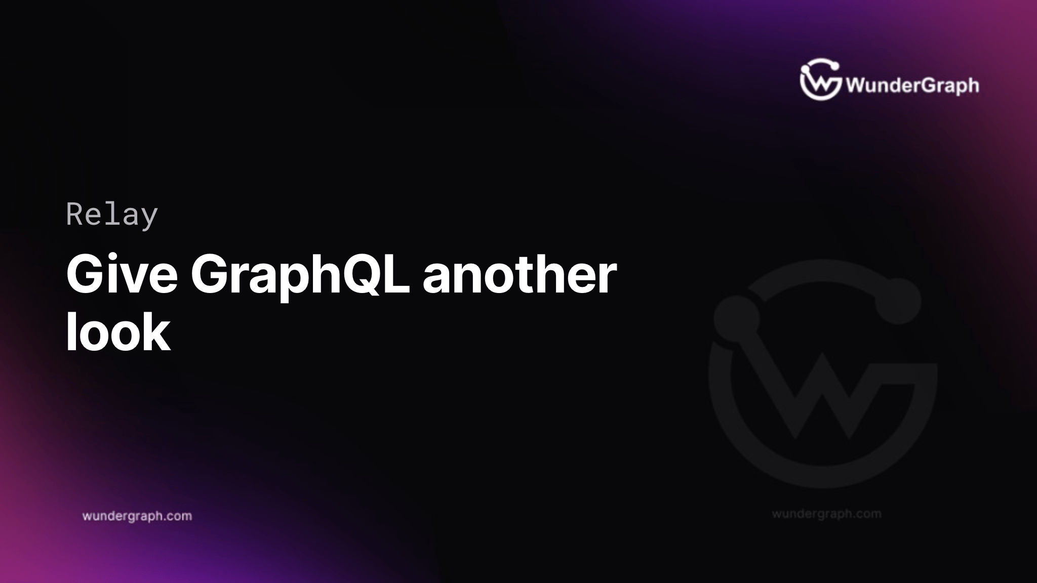 Why you should Relay give GraphQL another look