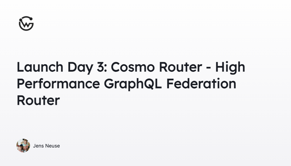 Cosmo Router: High Performance Federation v1 & v2 Router / Gateway