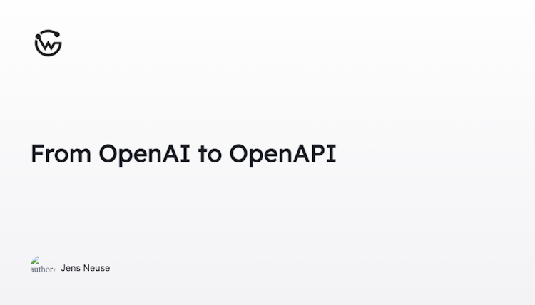 Return JSON from OpenAI to build AI enhanced APIs