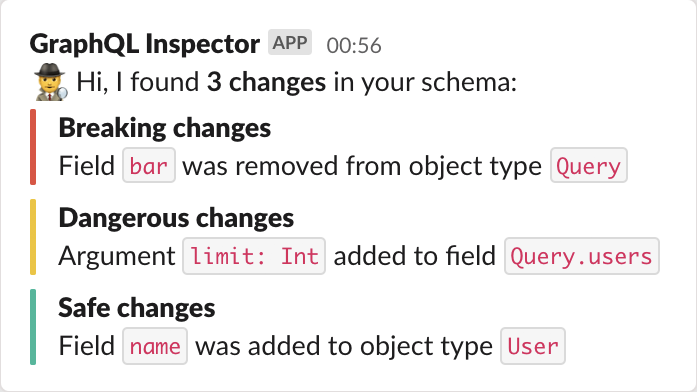 GraphQL Inspector GitHub integration