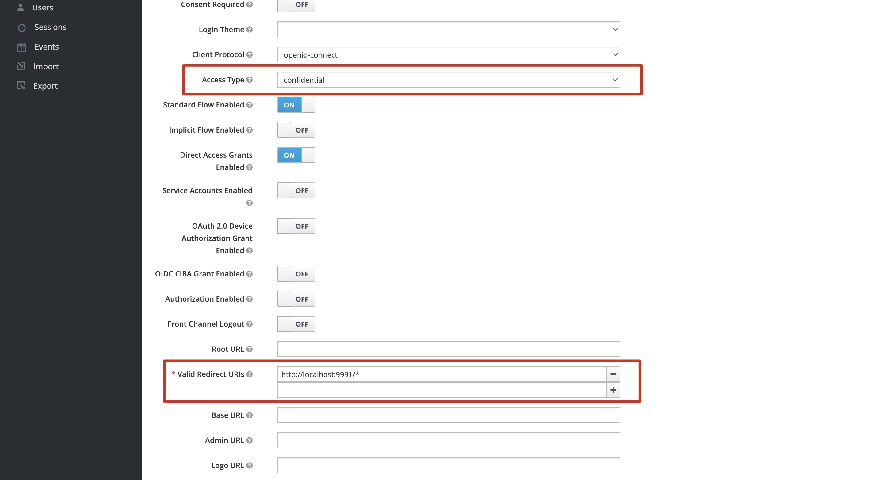 Cloud IAM access type