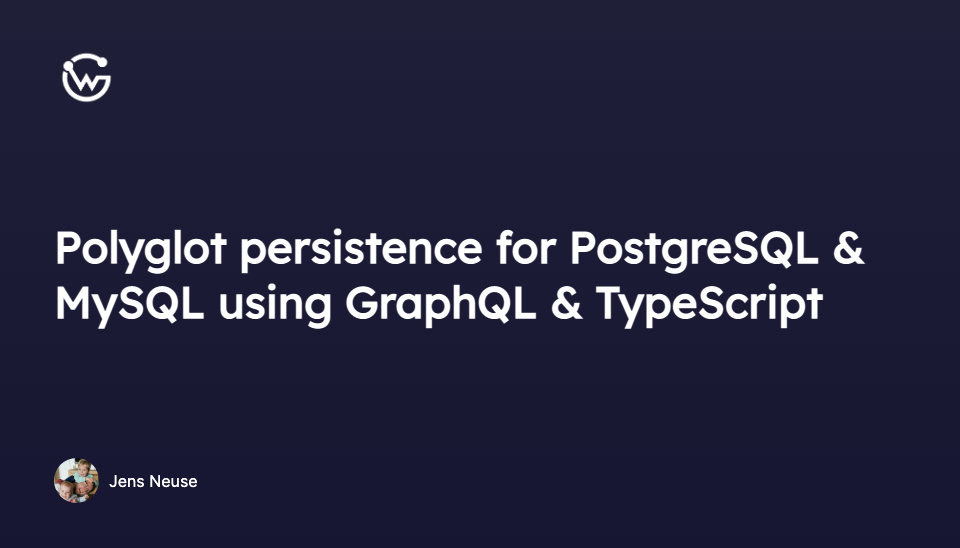 Polyglot persistence for PostgreSQL & MySQL using GraphQL & TypeScript