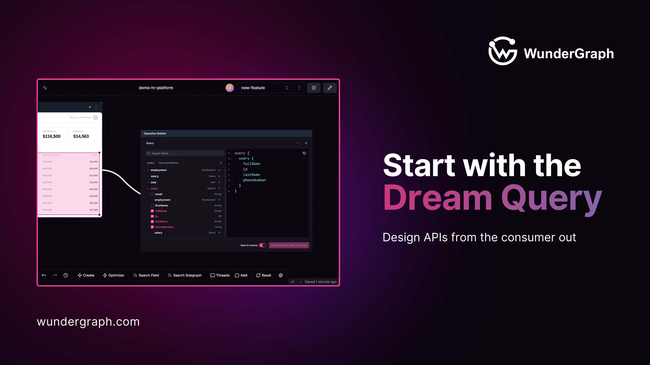 The Dream Query: Consumer-First GraphQL API Design - WunderGraph